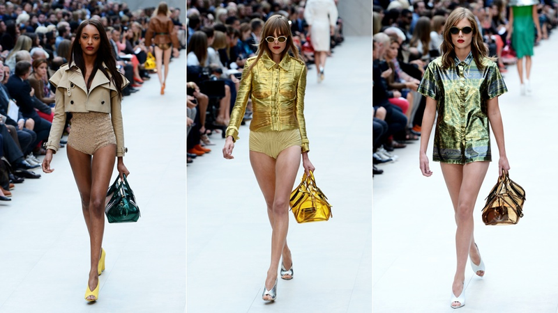 Illustration for article titled Burberry, for the Crinkly Candy Wrapper-Loving, Trouser-Eschewing Ladylike Lady in You